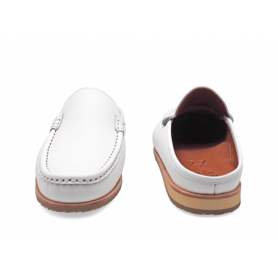 Men Sandals MV-08 White Nappa